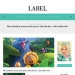 Win a Double in Season Movie Pass to Maya The Bee 3: The Golden Orb from Label Magazine