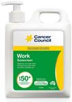 Cancer Council SPF 50+ Work 1L $20.39 @ Chemist Warehouse