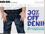 30% off Denim at Indie Kids by Industrie