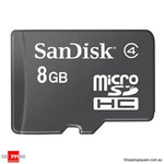 SanDisk microSDHC 8GB $4 from ShoppingSquare