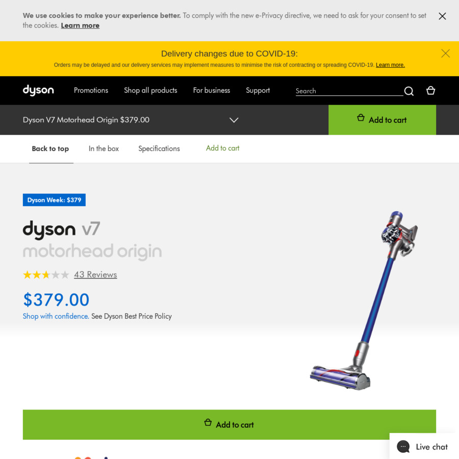 ozbargain dyson v7