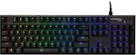 HyperX Alloy FPS RGB Mechanical Keyboard Silver Switch $97 + Delivery (Free with Prime) @ Amazon US via AU