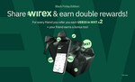 Wirex Referral Bonus - US$30 Worth of WXT for Referrer, US$15 Worth of WXT for Referee (US$40 Spend Required)