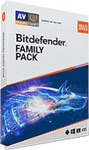 Bitdefender Family Pack - 15 Devices / 3 Years - Global License- US$91.95 (~A$134.70) @ Dealarious