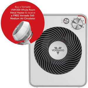 Vornado VMH300 Heater $299 + Free Vornado 560 Air Circulator Delivered @ Vornado