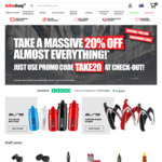 20% off Almost Everything + $9.90 Delivery ($0 with $39 Order) @ Bikebug