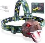 40% off Dinosaur Camping Headlamp for Kids US$15.60 (~A$25) & Free Shipping @ Stronix Direct