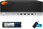 [Refurb] HP ProDesk 600 G4 SFF: i3-8100 8GB RAM 256GB SSD 500GB HDD $207.20 ($202.02 eBay Plus) + Del @ Technology Locker eBay