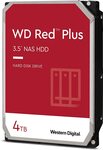 Western Digital Red Plus 4TB 3.5" NAS Hard Drive + Paperback Book $112.88 Delivered @ Amazon US via AU