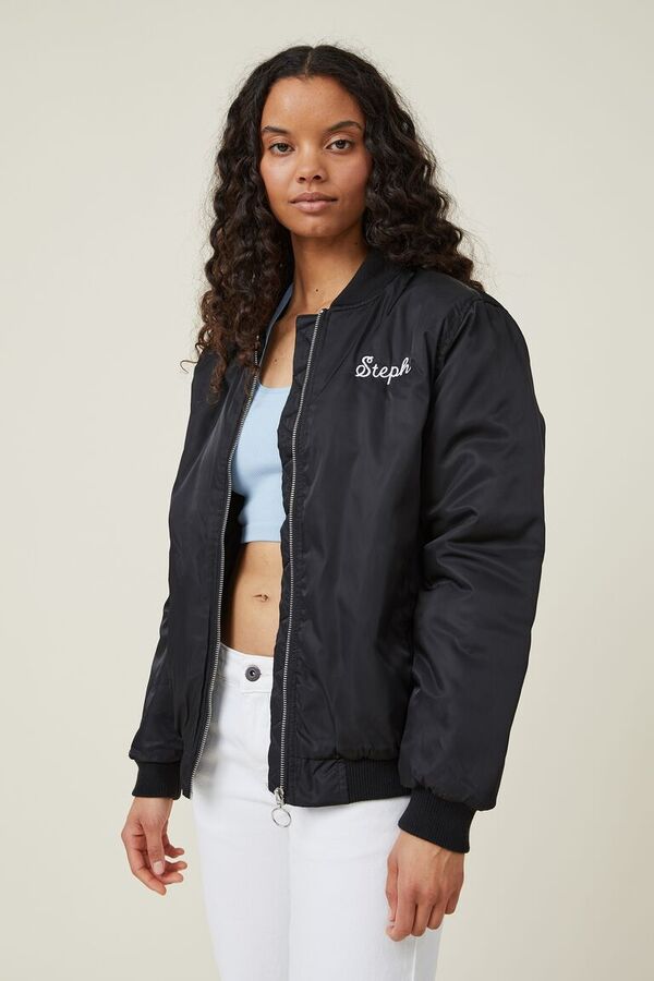 Personalised Bomber Jacket $30.00 (RRP $89.00) + Delivery (Free with ...