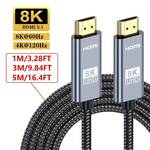 5m HDMI 8k 2.1 Cable $15.98 Inc Delivery (Min $30 Order) @ ARTSCAT Tool Temu