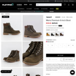 Timberland Mens Premium Olive Full Grain 6-Inch Boot $139.99 (Was $279.99) + $12 Delivery @ Platypus Shoes