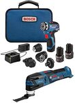 Bosch GXL12V-270B22 12V Combo Kit - Flexiclick Drill/Driver & Oscillating Multi-Tool US$216.10 (~A$333.66) Delivered @ Amazon US