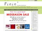 Up to 20% Off Pinin.com.au Online Midseason Sale