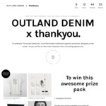 Win a Thankyou All in Home & Body Kit, a Tee, a Signed Copy of Chapter One & $500 Outland Denim Voucher (Total Value $773.63)