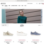 10% off Full Price Soft Collection + Extra 5% off + Free Delivery @ ECCO