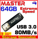 Master USB 3.0 Flash Drives Extreme Speed 16GB - $11.99, 32GB - $22.95, 64GB - $36.5