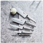 Furi Pro Acacia 4-Piece Knife Set Brown & Silver $60 (RRP $360) in-store/Click & Collect only @ Spotlight (Limited Stores)
