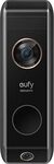 Eufy Video Dual Cam 2K Doorbell Black T8213G11 $236.30, Eufy T8210CW1 Video Doorbell 2k Add-on $186.15 Delivered @ Amazon AU