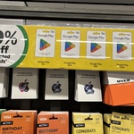 Android playstore 10% from Woolworth, Wheeelrs hill