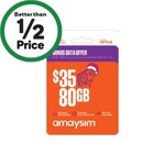 amaysim $35 Starter Pack for $14 @ Woolworths
