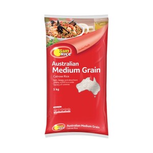1/2 Price SunRice Medium Grain White or Brown Rice 5kg $9.50 @ Coles