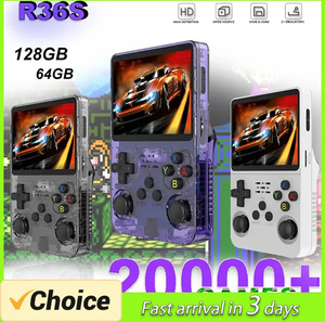 R36S Handheld Game Console: 64GB US$25.62 (A$38.95), 256GB US$33.15 (A$50.45) Delivered (New Users) @ Shop1103532987 AliExpress