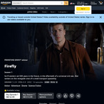 Firefly Season 1 US$5 (~A$7.60) @ Amazon US