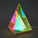 LED Pyramid Light or LED Ring Table Lamp $5 (Was $20) + Delivery ($0 C&C/ in-Store/ OnePass/ $65 Spend) @ Kmart