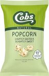 Cobs Natural Lightly Salted and Slightly Sweet Popcorn 12 x 120g $21 ($18.90 S&S) + Delivery ($0 Prime/ $59 Spend) @ Amazon AU