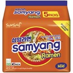 Samyang Ramen 600g Pk 5 $5 (Expired), Mama Jumbo Noodles Pk 5 x 90g $4 @ Woolworths