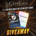 Win 1 of 3 US$50 Meta or Steam Gift Cards from QuestWaveGleams