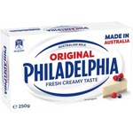 ½ Price: Philadelphia Cream Cheese Block 250g Selected Varieties $2.85 @ IGA (Participating Stores Only, Excl. TAS, NT)