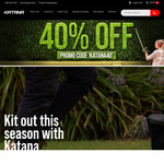 40% off Entire Katana Power Tools Range + Delivery ($0 with $100 Spend) @ Katana Power Tools