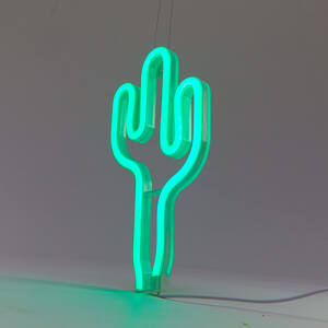 LED Neon Light - Cactus $3 + Delivery ($0 C&C/ in-Store/ OnePass/ $65 Spend) @ Kmart