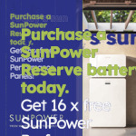 [NSW] Install a SunPower 10kWh Solar Battery $12990, Get Free 10kW SunPower Panel @ MES