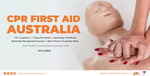 25% off CPR Refresher Course $33.75 (Usually $45) @CPRFirstAid