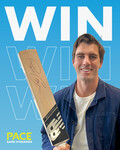 Win a Cricket Bat and Ball Signed by Pat Cummins and a Box of Your Favourite Pace Flavour from Pace Rapid Hydration