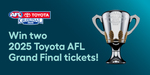 Win Two 2025 Toyota AFL Grand Final Tickets from Great Southern Bank [No Travel]
