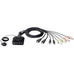 Aten 2 Port USB 4K HDMI Cable KVM Switch (CS22H-AT) $89.90 ($10 off) + Delivery ($0 with $69 Spend on 2 Non-Bulky Items) @ Umart