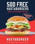 [WA] 500 Free Huxtaburgers @ Huxtaburger (Hibernian Place, Perth)