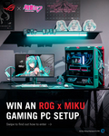 Win a ROG X Hatsune Miku Gaming PC Setup from ROG ANZ
