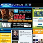 Go First Class - $20 GOLD Class Village Cinema Members Only 4th-6th Mar