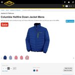 Columbia Hellfire Down Jacket $72.45 Delivered @ Mountains Designs