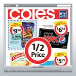 Cadbury Favourites 600g $9.50 (1/2 Price) @ Coles Starts 17th July