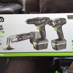 Ozito 3 Piece (Drill Driver, Impact Driver, Multi Function) Cordless Combo Kit - $150 Bunnings