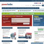 PowerBulbs 20% off Storewide w/ Free Shipping - Automotive Light Bulbs