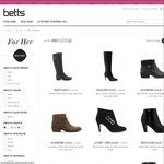 30% off Selected Boots @ Betts