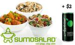 $5 Sumo Salad Large Made-to-Order Salad or Med Ready-to-Go Salad - Save $4.95 - Australia Wide