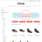 Clarks Mid Season Sale - Upto 50% (Free Shipping)